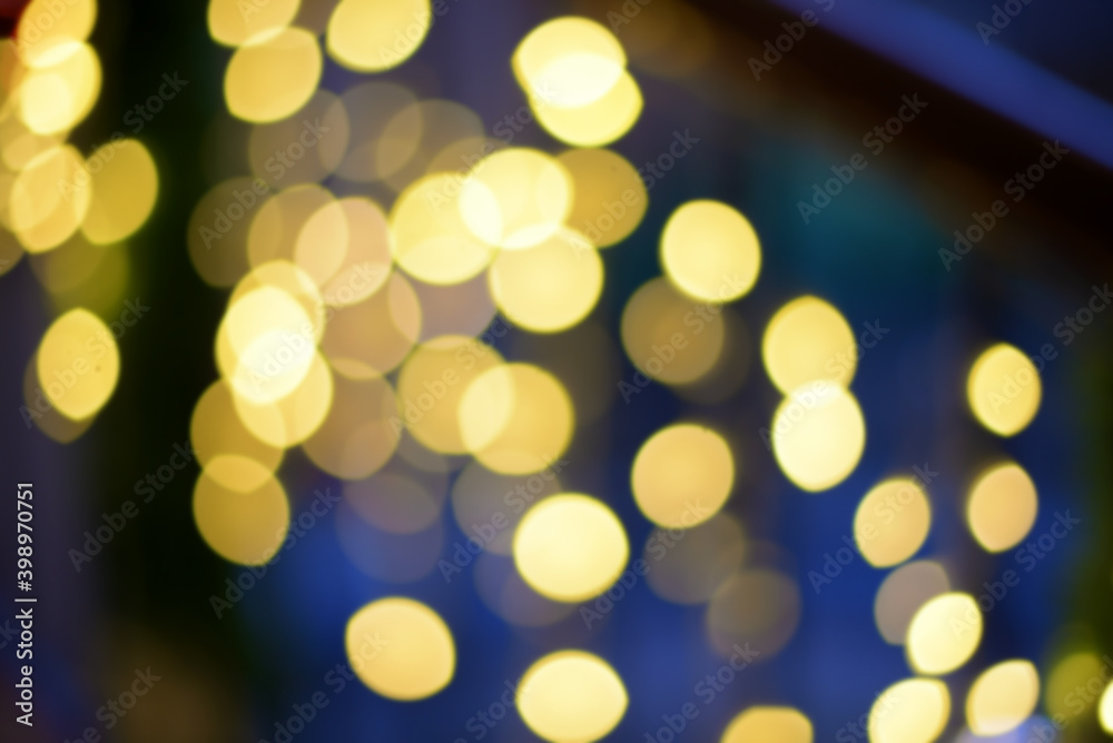 Obraz premium bokeh, a beautiful blur on a colored background