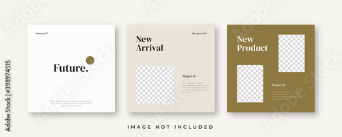Fashion social media post template