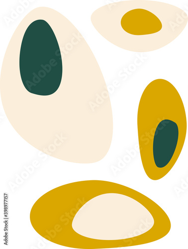 Colourful abstract trendy background . Abstract contemporary modern trendy design style, vector illustration . 