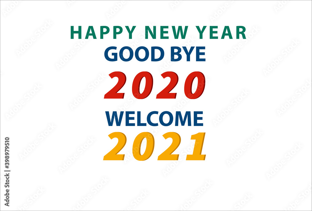 vector illustration happy new year trendy design vector illustration happy new year trendy design