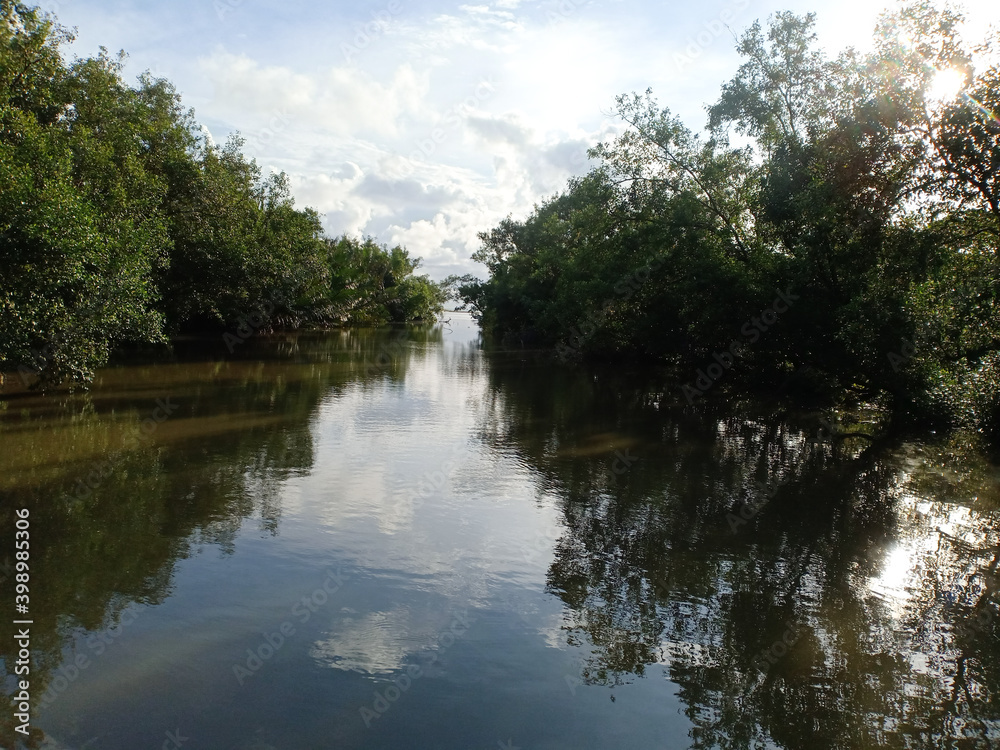 a river that flows directly into the sea a river that flows directly into the sea