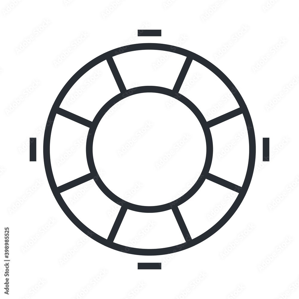 Lifebuoy icon. Internet, web safety sign. Lifebuoy icon. Internet, web safety sign.