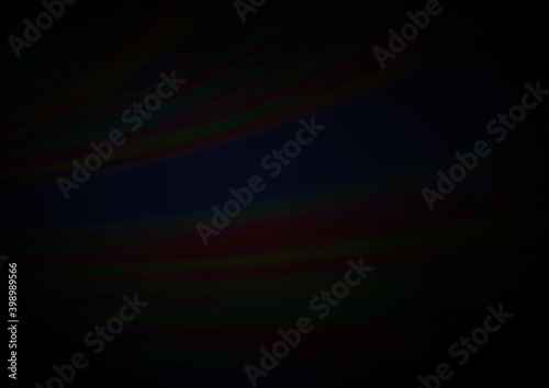 Dark Silver  Gray vector blurred background.