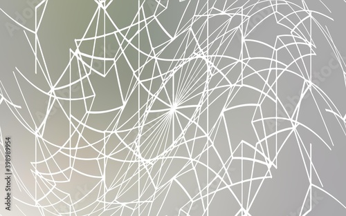 Light Gray vector natural abstract design. Doodles created by child on blurred abstract background with gradient. A completely new template for your business design.