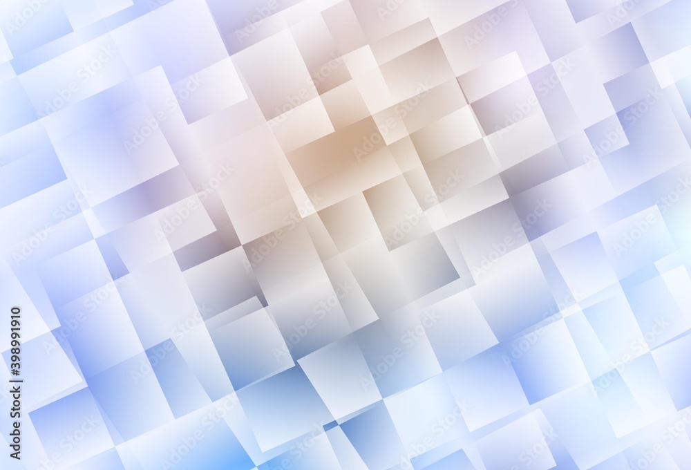 Light Purple vector pattern in square style. Light Purple vector pattern in square style.