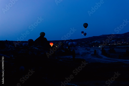 Cappadocia hot air balloon tour.