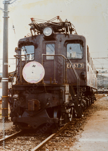 old steam train