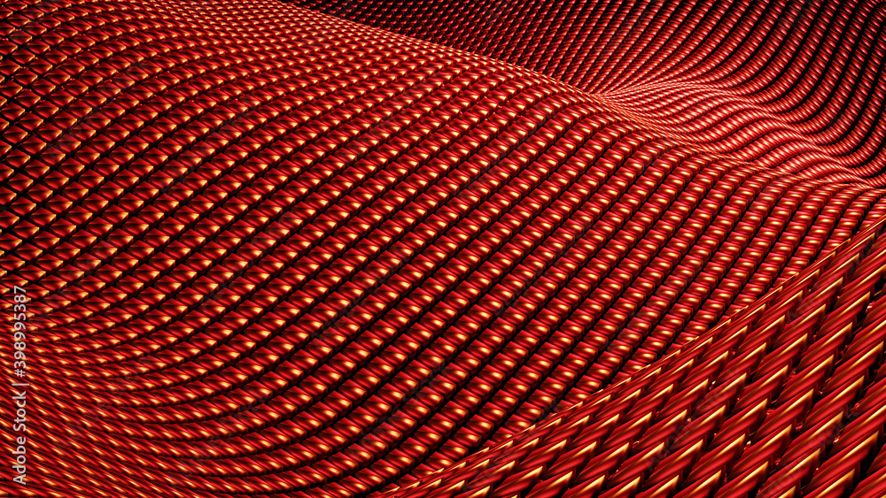 Obraz premium Digital Technology Background. Modern futuristic background. Abstract technology. 3D illustration, 3D rendering.