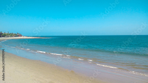 la playa de Mancora  para revistas y almanaques 