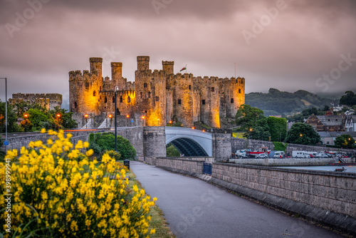 Φωτογραφία Conwy Castle in Wales, UK