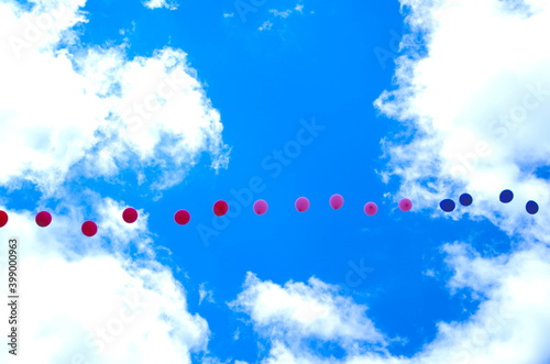 clouds in the sky