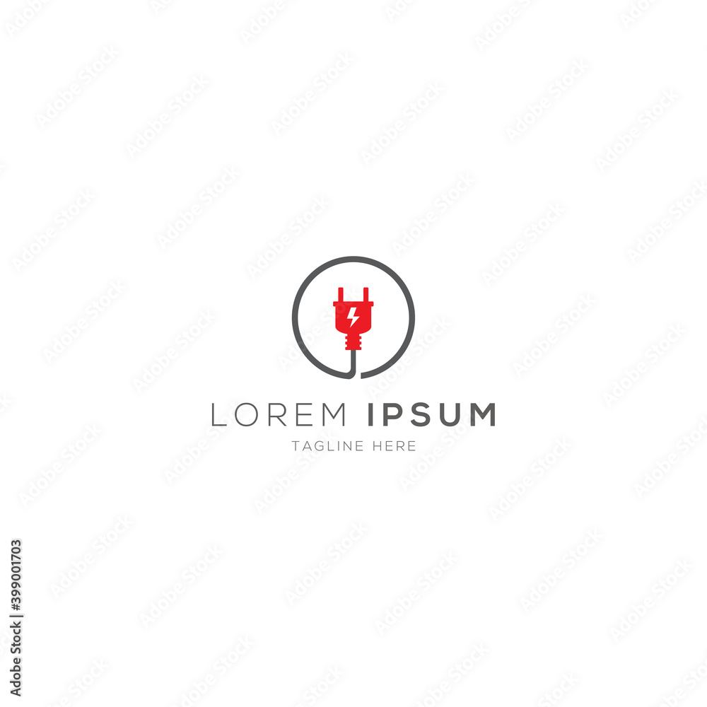 Electricity Power logo design simple Electricity Power logo design simple