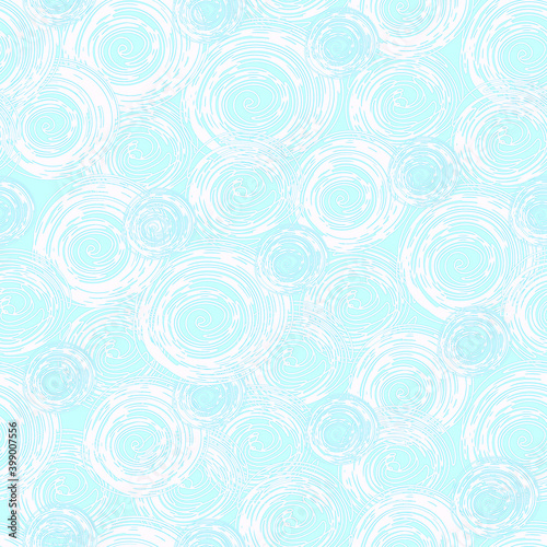 cote seamless pattern with circles