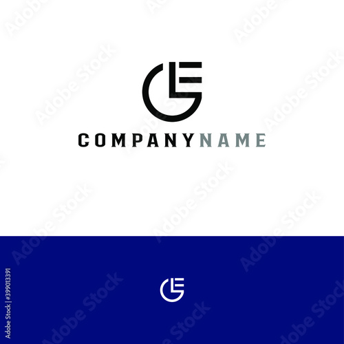 Free Download A simple and elegant GE font logo that fits your business and uses the latest Adobe illustrations. - GFXLoad