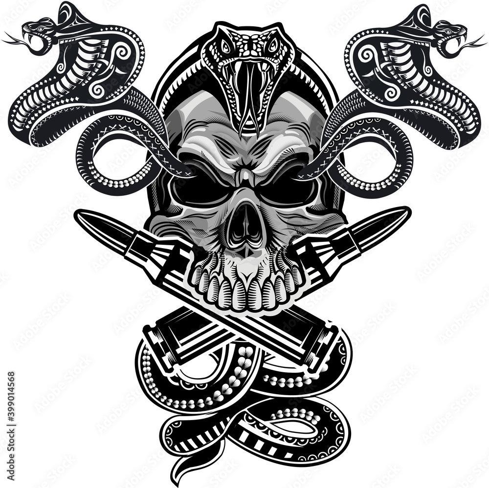 Tribal Skull Tattoos PNG Transparent Background Free Download 19371   FreeIconsPNG