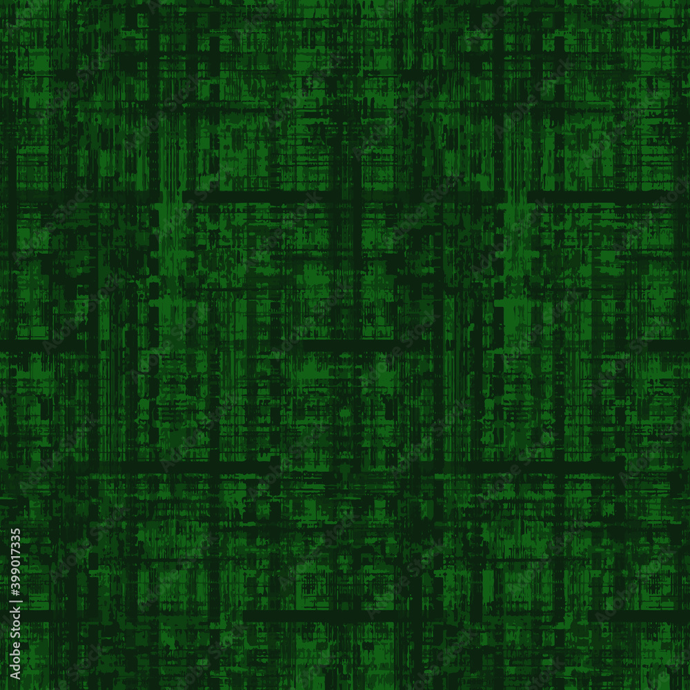 Vector seamless tweed plaid pattern with crossing lines and stripes hand drawn in vintage mid century fashion style. Tiles pattern with check, squares. Vector simple tartan background. Grunge texture Vector seamless tweed plaid pattern with crossing lines and stripes hand drawn in vintage mid century fashion style. Tiles pattern with check, squares. Vector simple tartan background. Grunge texture