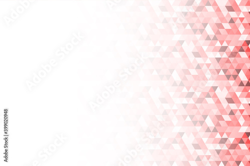 トライアングル 背景 赤　Abstract_colorful_background_with_gradient_triangles_gradation