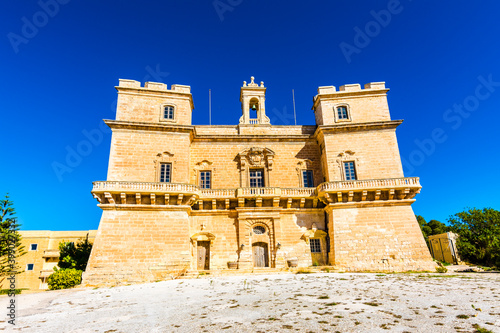 Selmun Palace, view in Malta photo