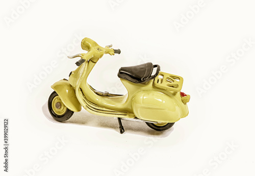 Replica of a scooter photo