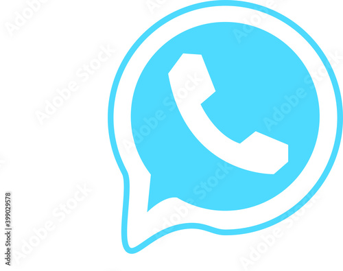 WhatsApp icon vector 