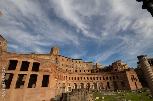 Trajan Market, It is the large complex of ruins in the city of Rome, Italy, And to be the world's oldest market photo