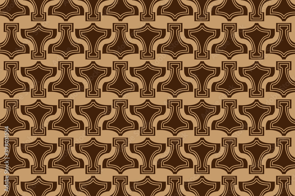 Foto Thor's Hammer - background, Thor Hammer icon brown pattern, Mjollnir