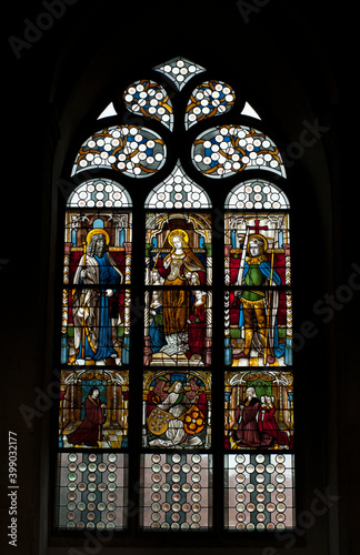 Köln, St. Maria im Kapitol, gotisches Fenster