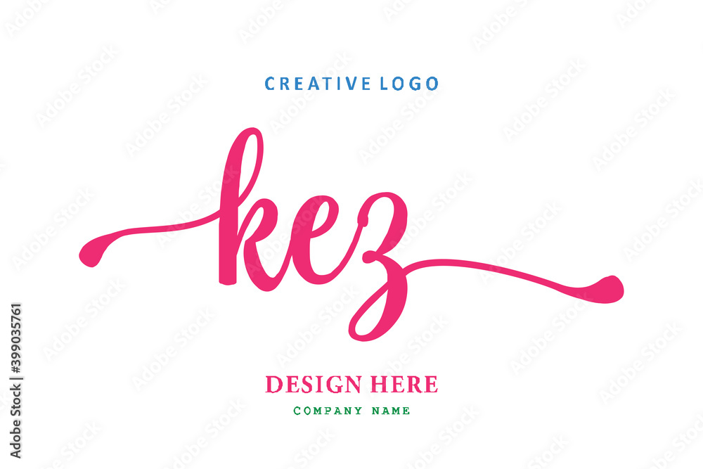 KEZ lettering logo is simple, easy to understand and authoritative KEZ lettering logo is simple, easy to understand and authoritative