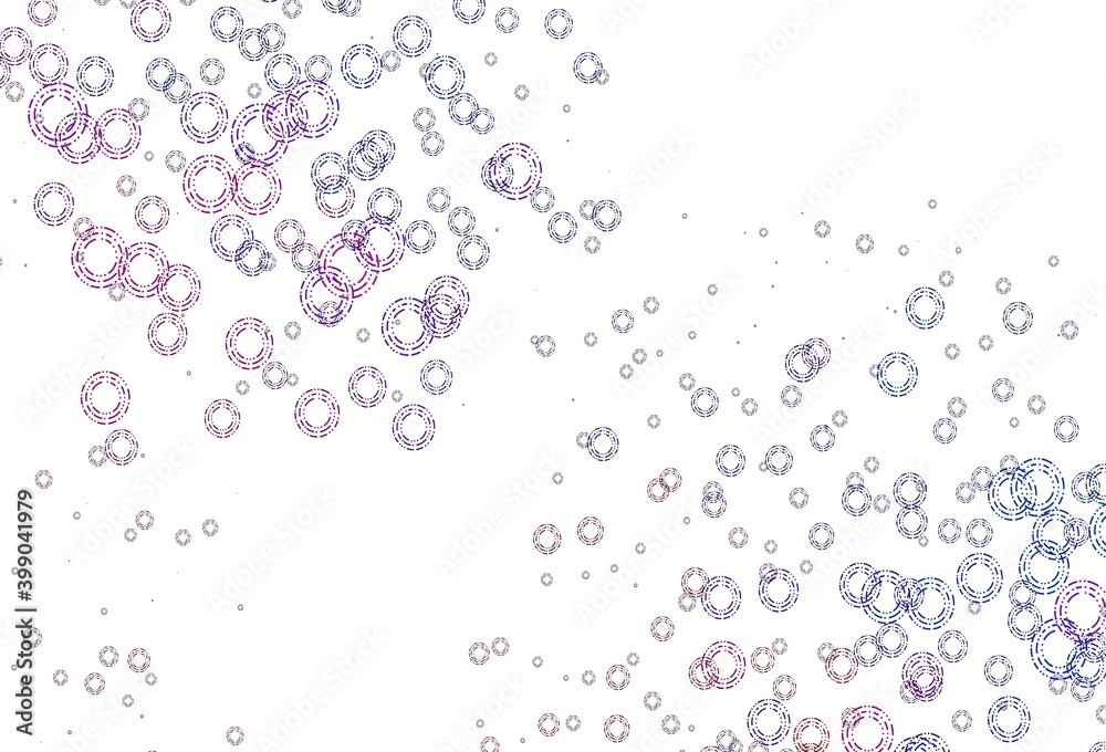 Light Blue, Red vector template with circles. Light Blue, Red vector template with circles.