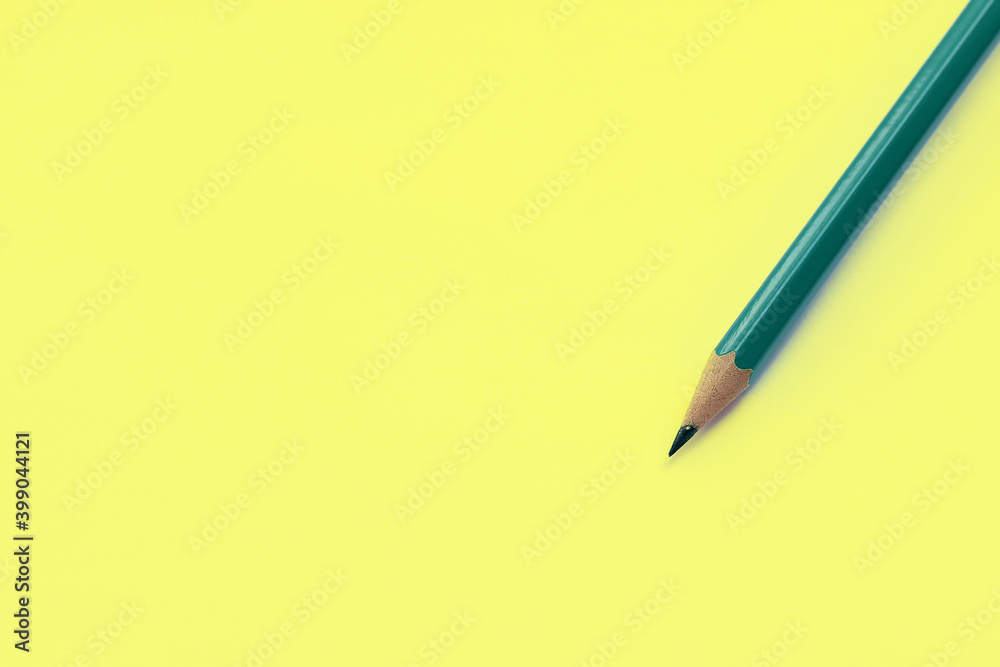 pencil on yellow paper, the blogger instrument pencil on yellow paper, the blogger instrument