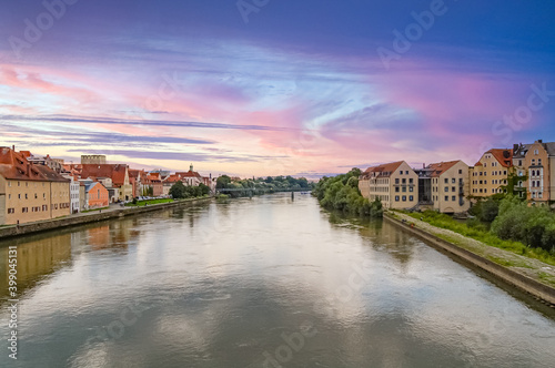 Wallpaper Mural View of the river Danube Torontodigital.ca