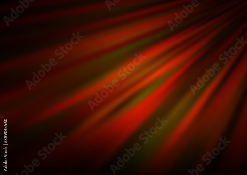 Dark Red, Yellow vector background with straight lines.