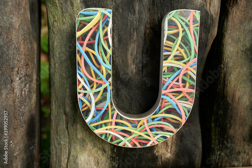 Letter U