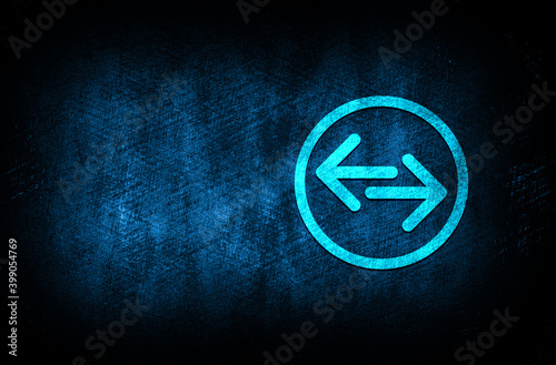 Transfer arrow icon abstract blue background illustration digital texture design concept
