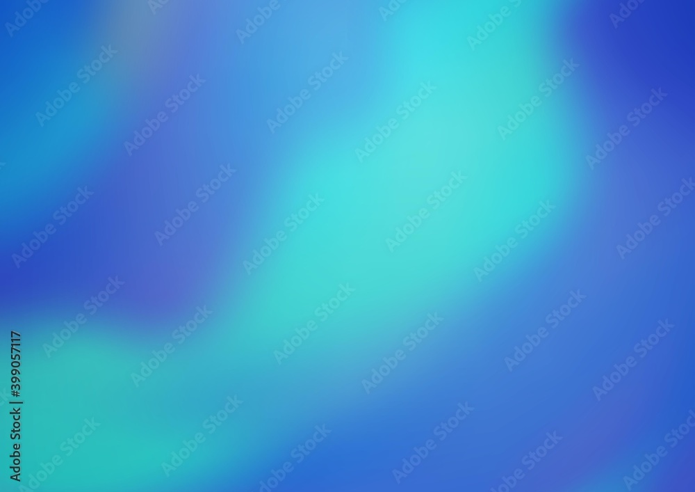 Light BLUE vector blurred shine abstract background.