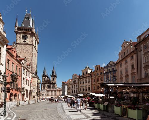 City, Prague, Czech Republic, summer, holiday 