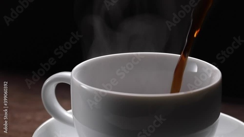 ホットコーヒーを入れる