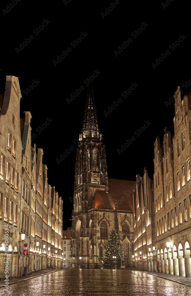 Fototapeta premium Prinzialmarkt in Münster Westfalen (Deutschland)