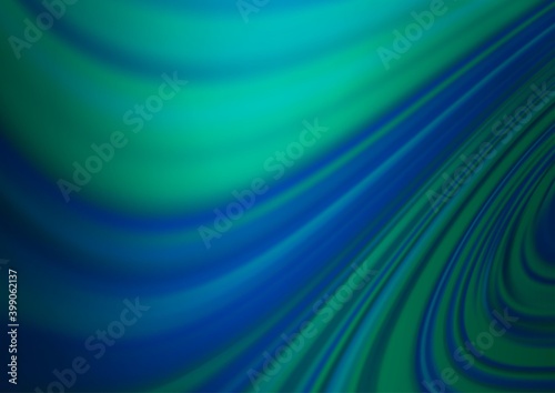 Light BLUE vector abstract blurred template.