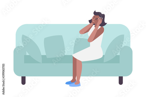 Neighbor Flat Illustration