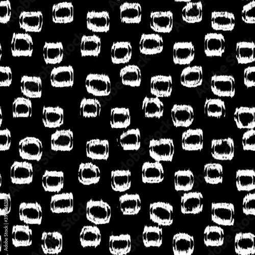Tye dyed Geomteric shape pattern of colors  cotton. Hand painted fabrics. Shibori dyeing with abstract folk striped motif textured background. Seamless Pattern.