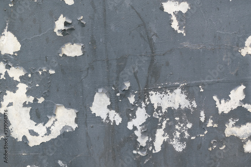 Wallpaper Mural Old wall for the backdrop. Peeling paint. Paint color - Storm Gray, Hue Blu. Torontodigital.ca