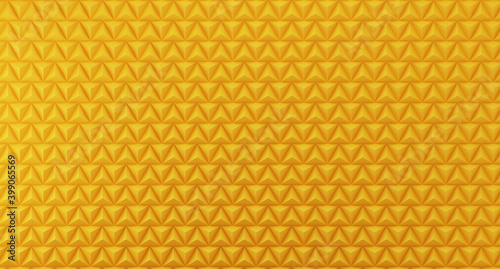 Yellow triangle abstract background for business brochure.3d rendering