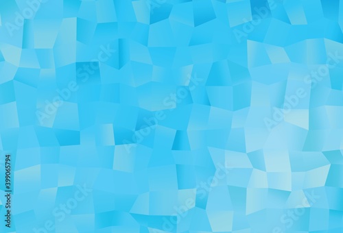 Light BLUE vector blurry triangle texture.