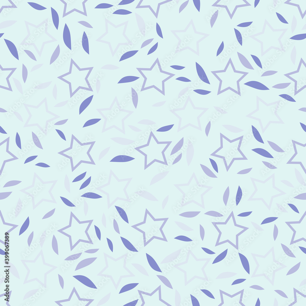 Seamless star pattern. Beautiful textile or paper print. Vector illustration. Repeating cute background. Seamless star pattern. Beautiful textile or paper print. Vector illustration. Repeating cute background.