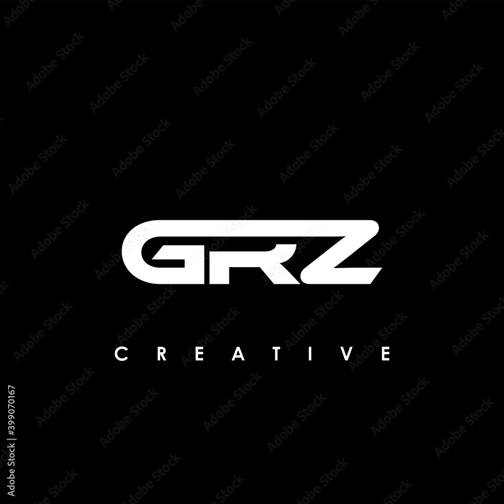 GRZ Letter Initial Logo Design Template Vector Illustration GRZ Letter Initial Logo Design Template Vector Illustration