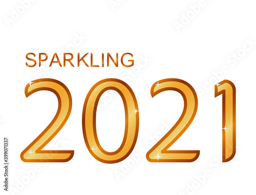 2021 sparkling with a golden look