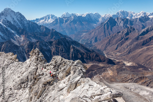 Ama Dablam Climb to Camp 2, Himalaya
