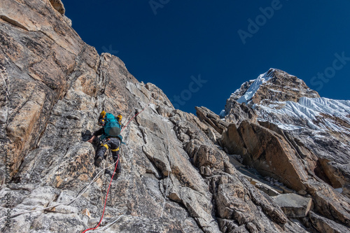 Ama Dablam Climb to Camp 2, Himalaya