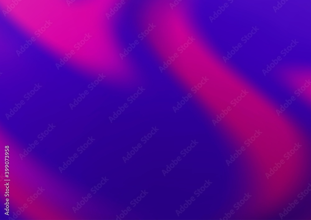 Fototapeta premium Light Purple vector blurred bright background.